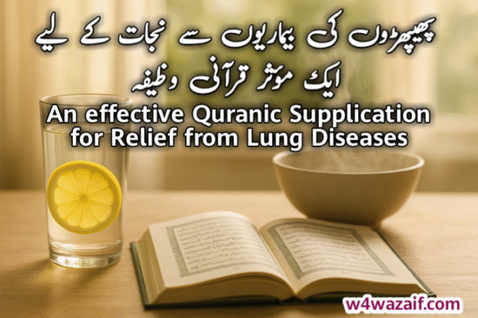 Powerful Spiritual Remedy for Lungs Diseases